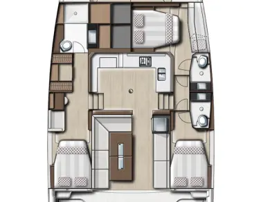 Bali Bali Catspace Voile charter bareboat or skippered in  Marsh Harbour