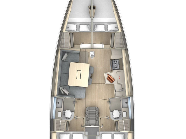 Yacht charter Seget Donji - Dufour Dufour 41 on SamBoat