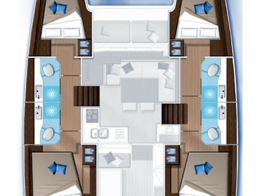Hire a Lagoon Lagoon 40 Seget Donji