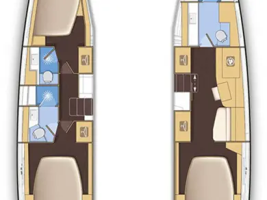 Catamaran hire in Road Town - Lagoon Lagoon 42