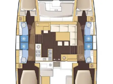 Hire a Lagoon Lagoon 450 F Eden Island
