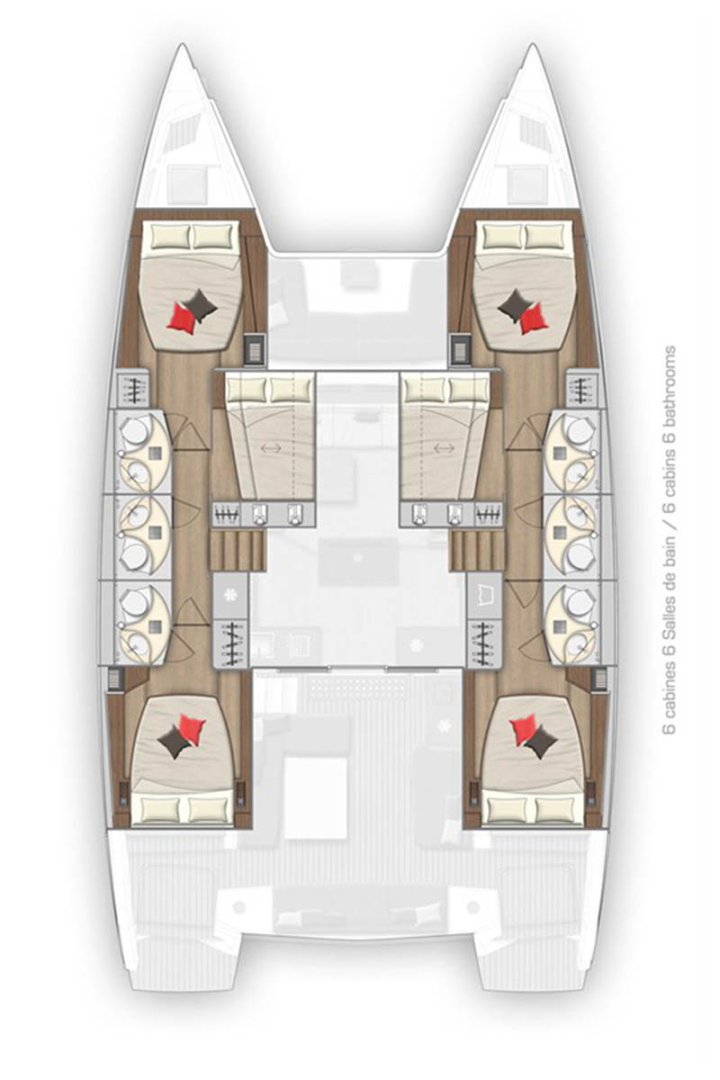 Yacht charter Road Town - Lagoon Lagoon 50 on SamBoat
