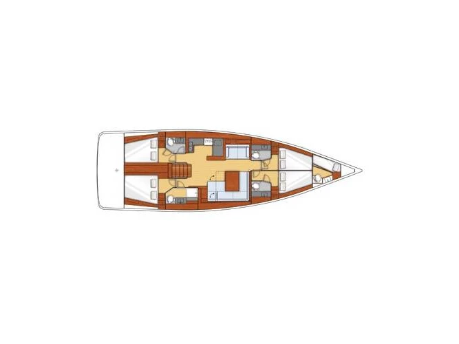 Yacht hire Seget Donji cheap Oceanis 55