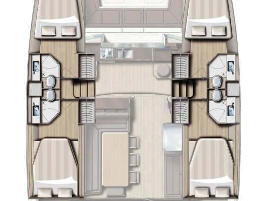 Hire Catamaran with or without skipper Bali Préveza