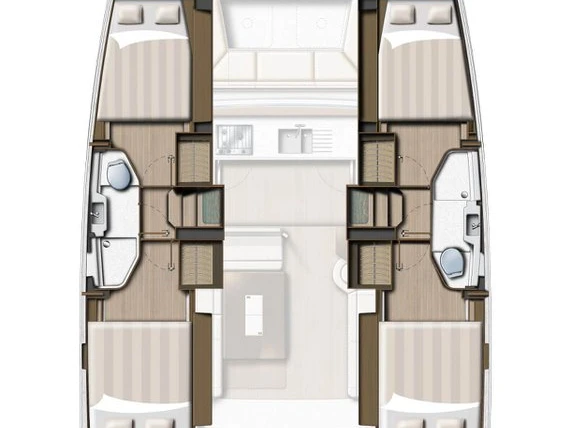 Hire Catamaran with or without skipper Bali Skradin