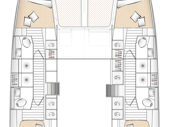 Yacht hire Lefkáda cheap Excess 14