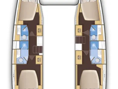 Yacht charter Gouvia - Lagoon Lagoon 42 on SamBoat