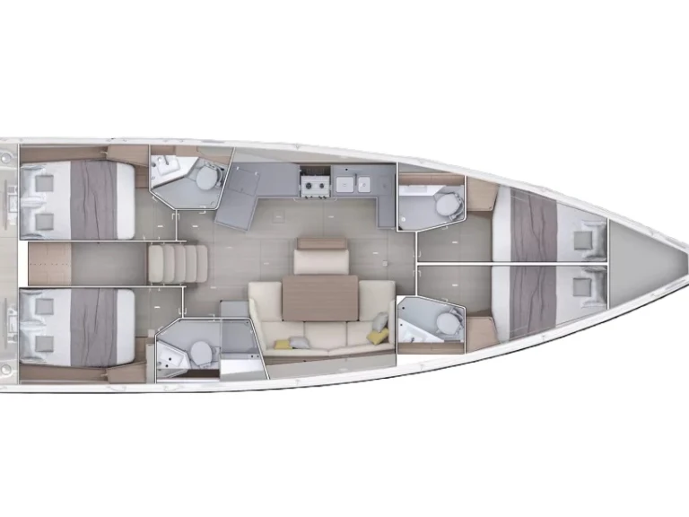 Yacht hire Rhodes (City) cheap Oceanis 47 - 4 cab.