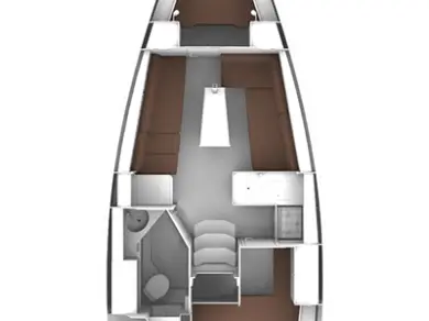 Bavaria Cruiser 33 charter bareboat or skippered in  Punat