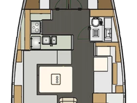 Sailboat hire in Punat - Elan Impression 50