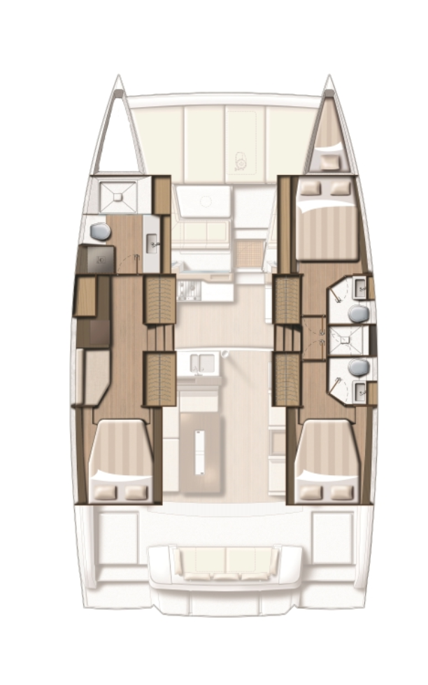 Hire Catamaran Bali with a boat licence