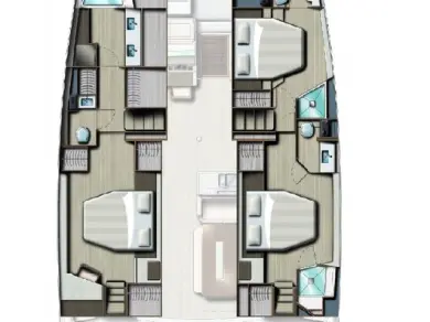 Bali Bali 4.8 charter bareboat or skippered in  Göcek