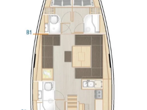 Hire a Hanse Hanse 458 Seget Donji