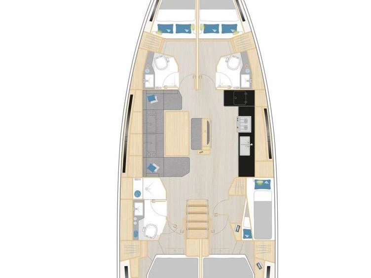 Yacht hire Seget Donji cheap Hanse 460