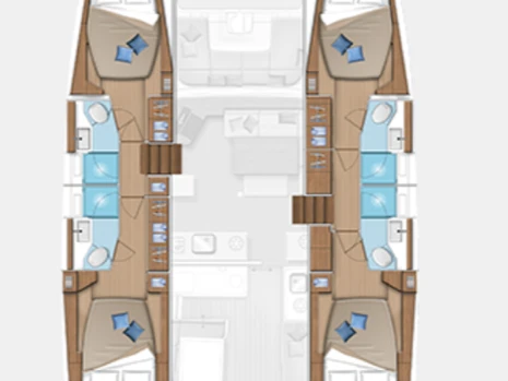Hire a Lagoon Lagoon 46 Alimos