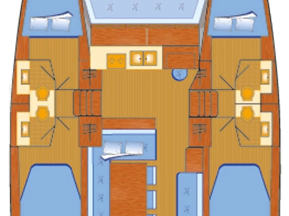 Hire Catamaran with or without skipper Bali Rogoznica