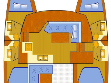 Fountaine Pajot Lucia 40 charter bareboat or skippered in  Punat