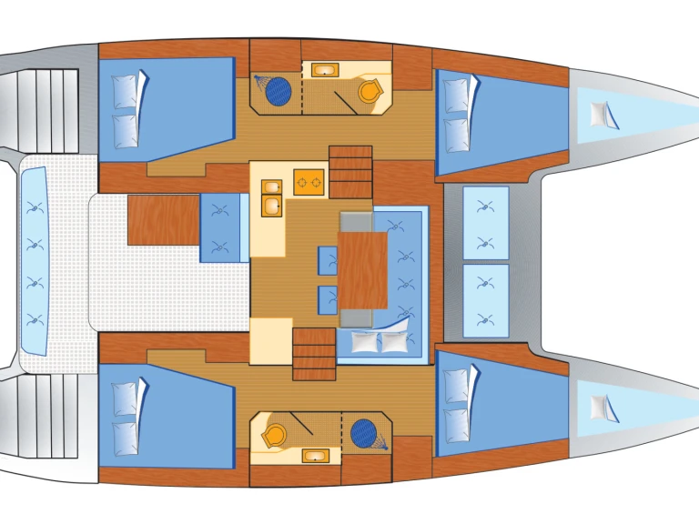 Yacht charter Punat - Lagoon Lagoon 40 on SamBoat