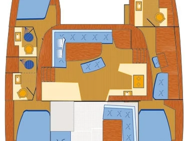 Catamaran hire in Rogoznica - Lagoon Lagoon 42