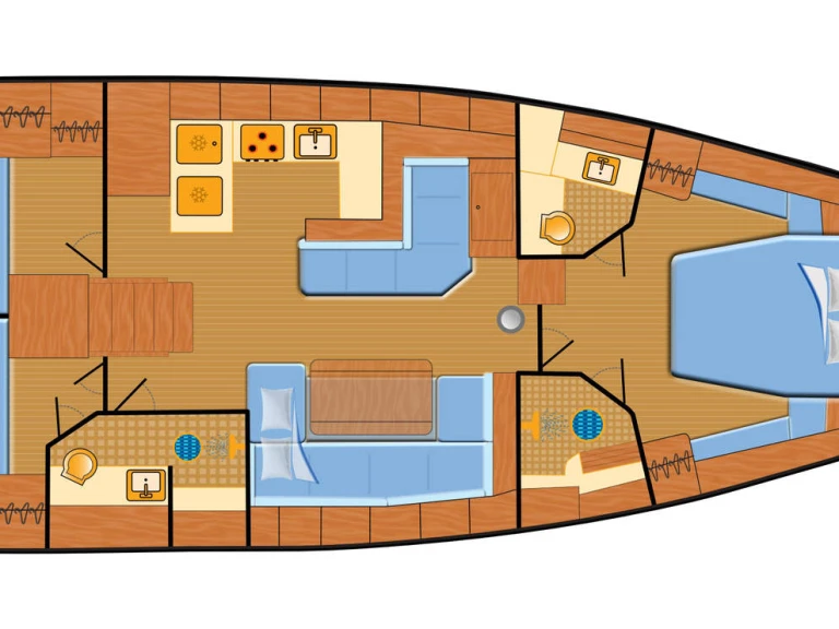 Hire Sailboat with or without skipper Bénéteau Rogoznica