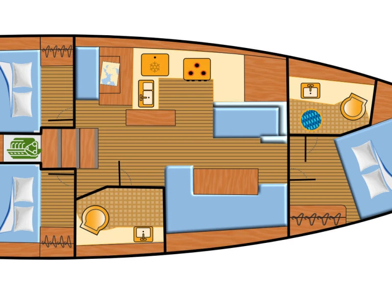 Hire Sailboat with or without skipper Jeanneau Punat