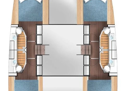 Catamaran hire in Primošten - Cervetti Yachts Cervetti 44 - 4 + 1 cab.
