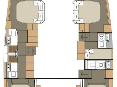 Charter a Dufour Dufour Catamarans 48 Sail in Primošten on Samboat