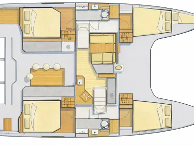 Nautitech Nautitech 40 charter bareboat or skippered in  Punat
