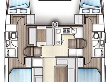 Yacht charter Punat - Nautitech Nautitech 40 on SamBoat