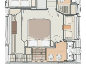 Hire Luxury Yacht with or without skipper Azimut Sukošan