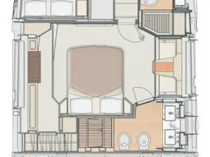 Hire Luxury Yacht with or without skipper Azimut Sukošan