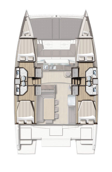 Charter a Bali Bali 4.3 in Trogir on Samboat