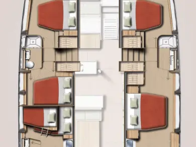 Hire a Bali Bali 5.2 - 5 + 2 cab. Trogir