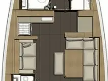 Dufour Dufour 460 Grand Large charter bareboat or skippered in  Šibenik