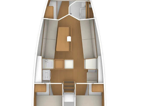 Hire Sailboat Bénéteau with a boat licence