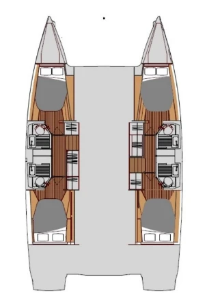 Yacht charter Seget Donji - Fountaine Pajot Astrea 42 on SamBoat