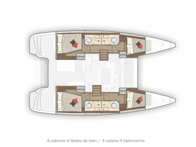 Catamaran hire in Komolac - Lagoon Lagoon 40