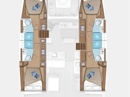 Hire Catamaran with or without skipper Lagoon Trogir