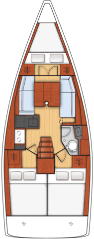 Yacht hire Split cheap Oceanis 35.1