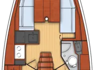 Sailboat hire in Split - Bénéteau Oceanis 35.1