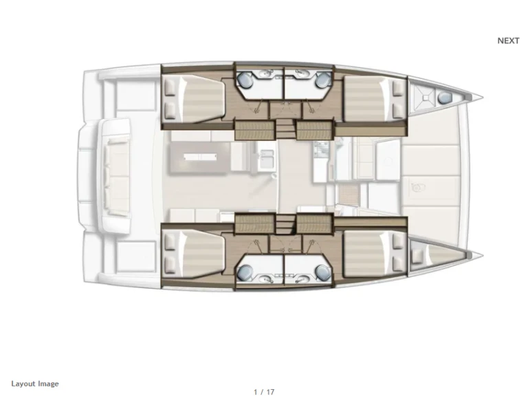 Yacht hire Nikiána cheap Bali 4.2