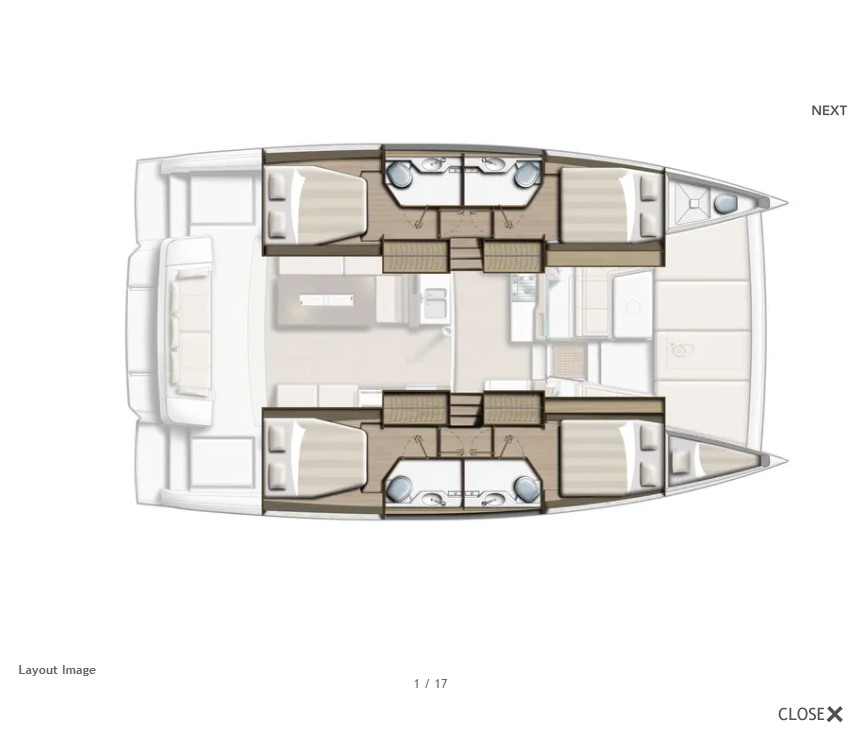 Yacht hire Nikiána cheap Bali 4.2