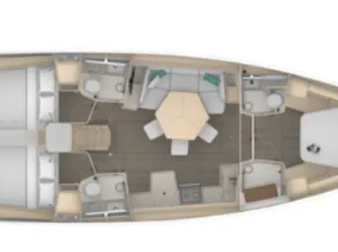 Yacht hire Alimos cheap Dufour 44