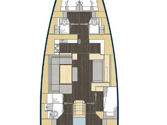 Hire Sailboat with or without skipper Bavaria Split