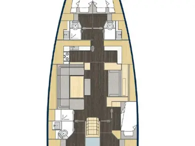 Hire Sailboat with or without skipper Bavaria Split