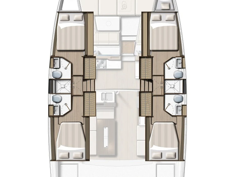 Catamaran to hire Seget Donji at the best price