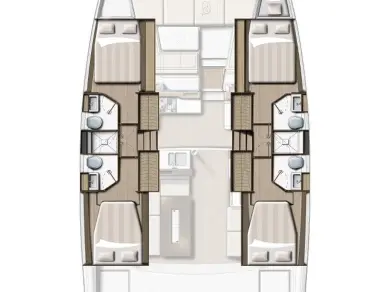 Bali Bali 4.2 charter bareboat or skippered in  Biograd na Moru