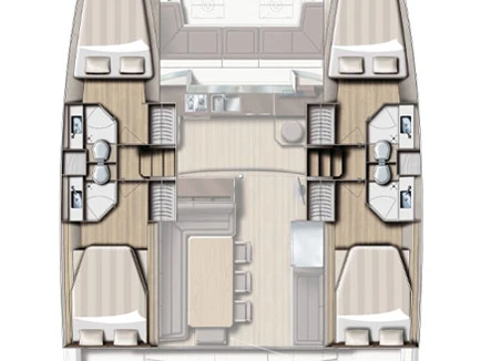 Hire Catamaran with or without skipper Bali Biograd na Moru