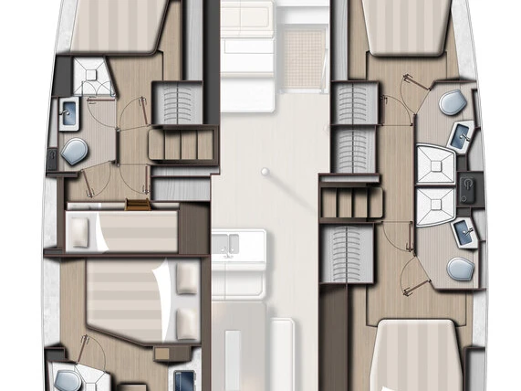 Catamaran to hire Komolac at the best price