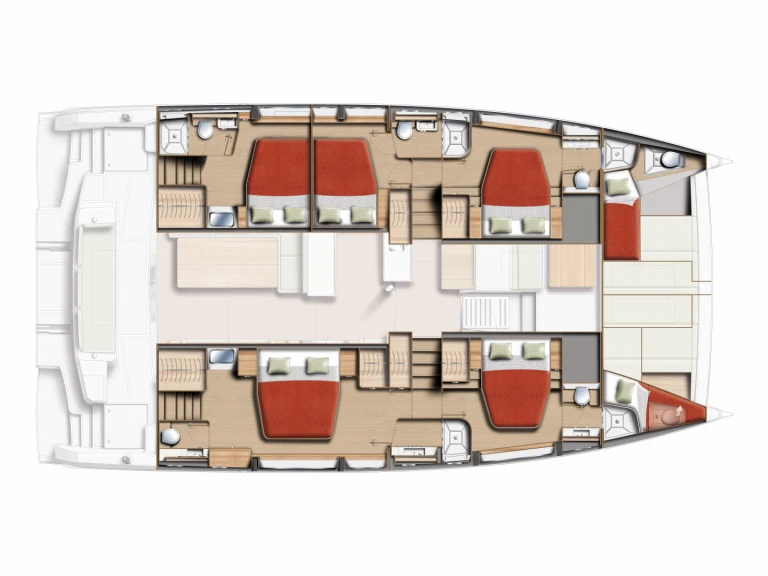 Bali Bali 5.2 - 5 + 2 cab. charter bareboat or skippered in  Kaštela